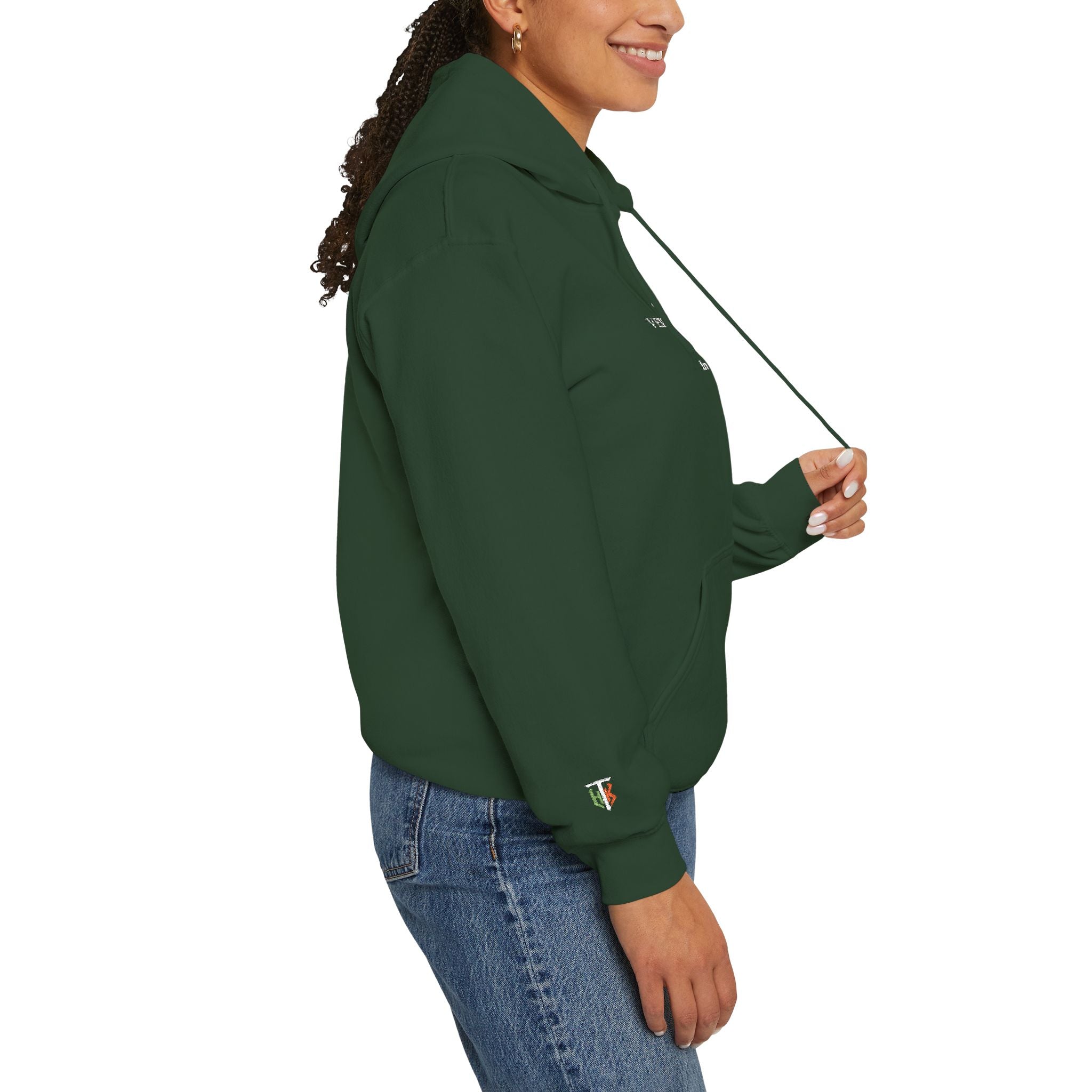 Veritas Aequitas. Embroidered Hoodie