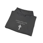 Veritas Aequitas "In Nomine Patris, et Filii, et Spiritus Sancti" Sleeve Scripture Pullover