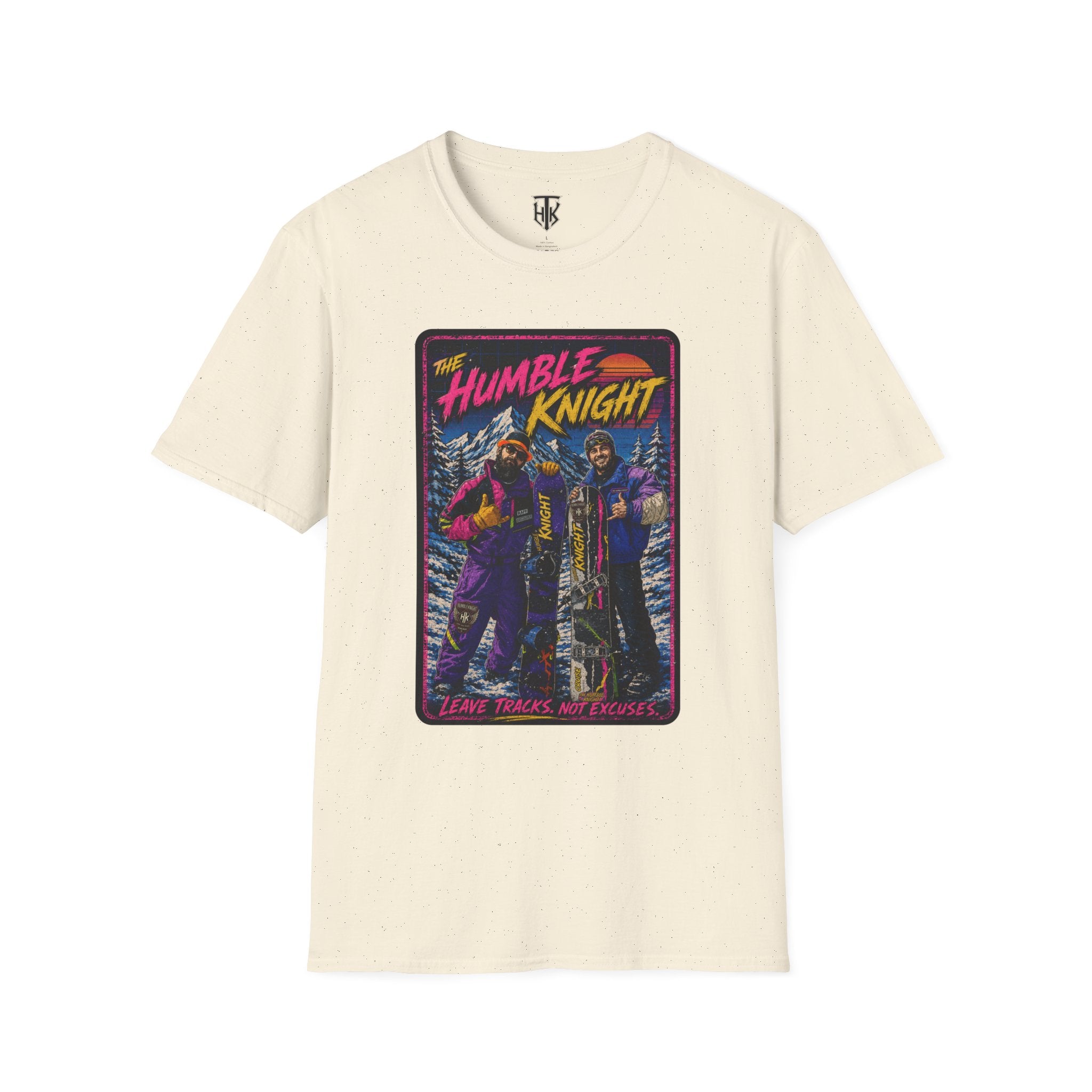 Humble Knight T-Shirt — Retro Snowboard Graphic Tee