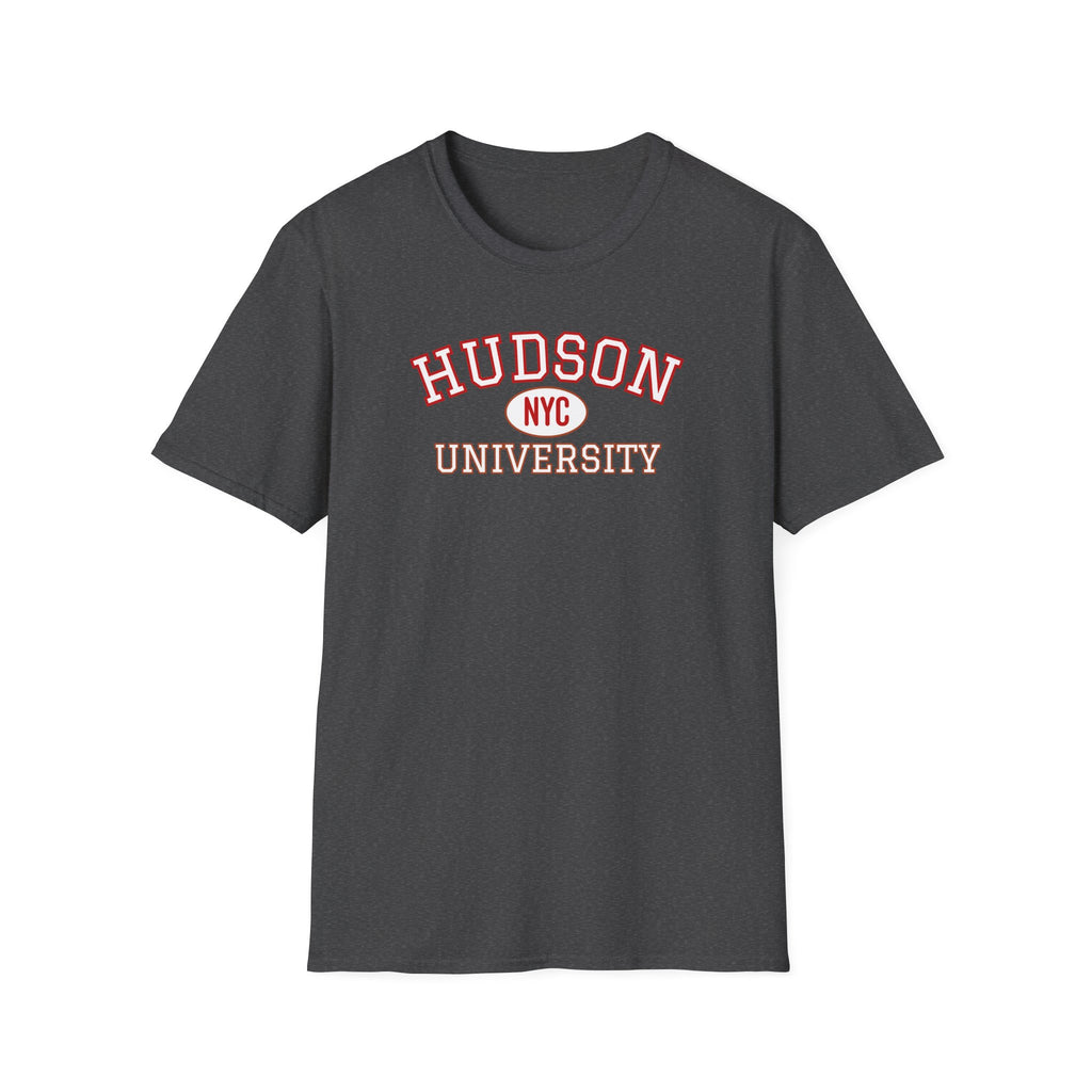 Hudson University NYC T‑Shirt — Vintage Collegiate Crew Tee