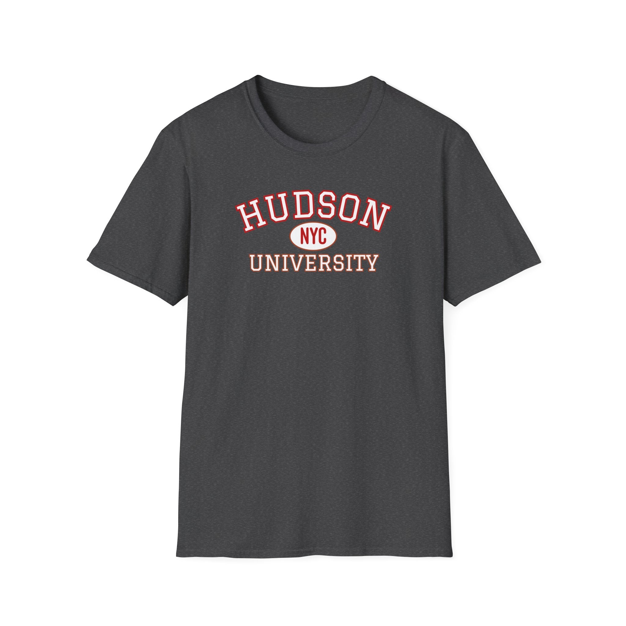 Hudson University NYC T‑Shirt — Vintage Collegiate Crew Tee