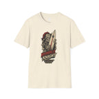 T‑Shirt — 'The Humble Knight' Skeleton Surfer Graphic Tee