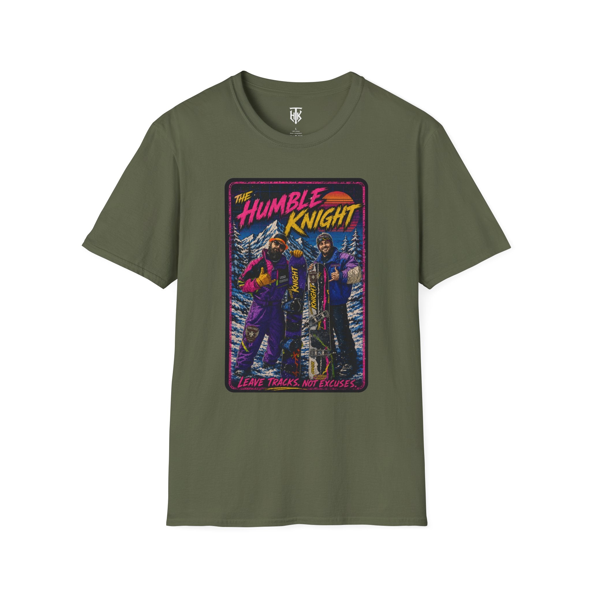 Humble Knight T-Shirt — Retro Snowboard Graphic Tee