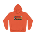 Houston Skyline Hoodie — Vintage Comic Book Design