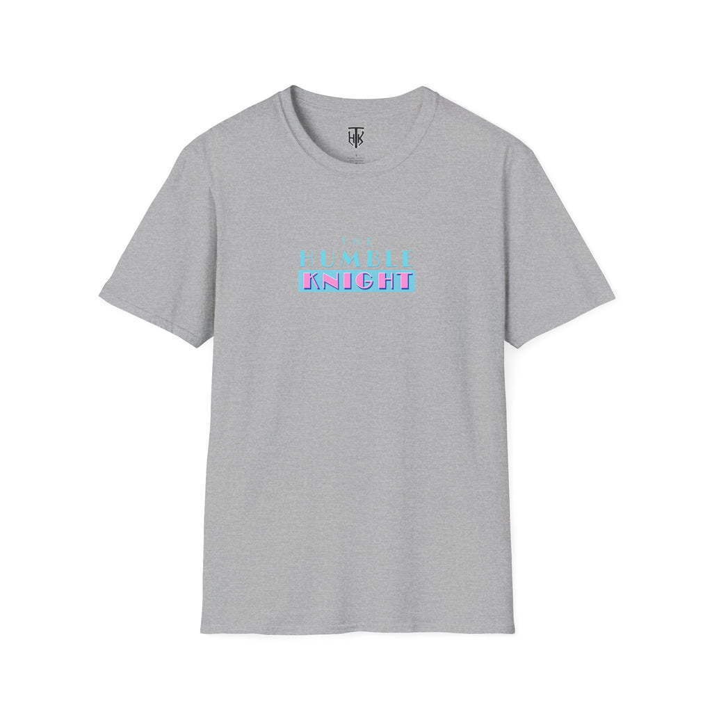 T-Shirt — "The Humble Knight" Retro Pastel Logo Tee