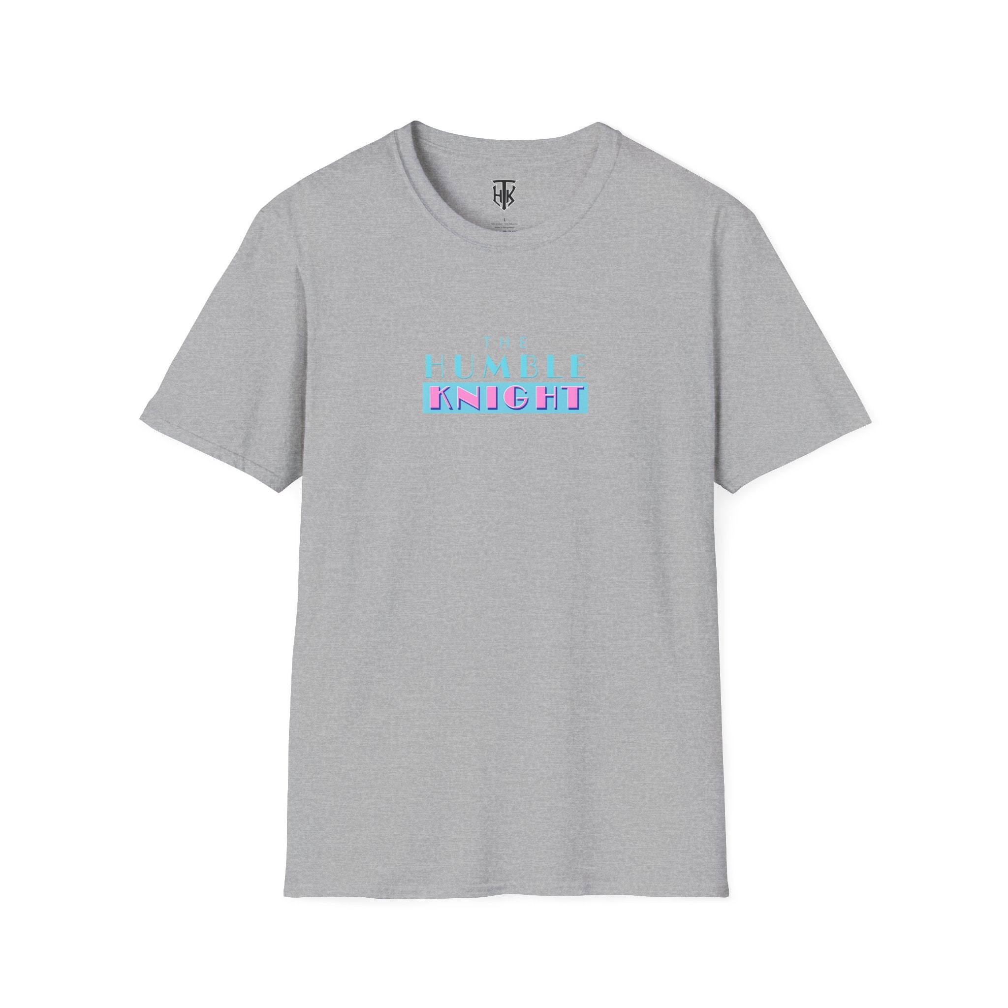 T-Shirt — "The Humble Knight" Retro Pastel Logo Tee