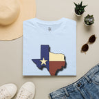 Texas Flag Outline T‑Shirt — Lone Star State Map Tee