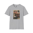 Connecticut Highlands Vintage Racing Tee — "Conn. Highlands" Retro Car Poster T-Shirt