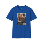 Connecticut Highlands Vintage Racing Tee — "Conn. Highlands" Retro Car Poster T-Shirt