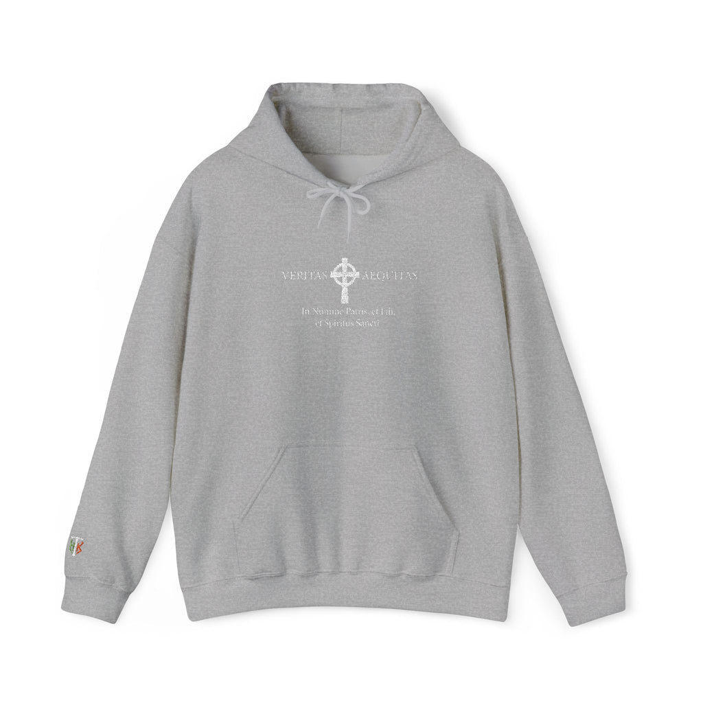 Veritas Aequitas. Embroidered Hoodie