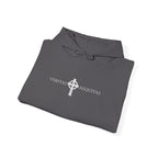 'Veritas Aequitas' Embroidered Streetwear Pullover