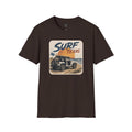 Surf Texas T‑Shirt — Retro Beach Jeep Graphic Tee