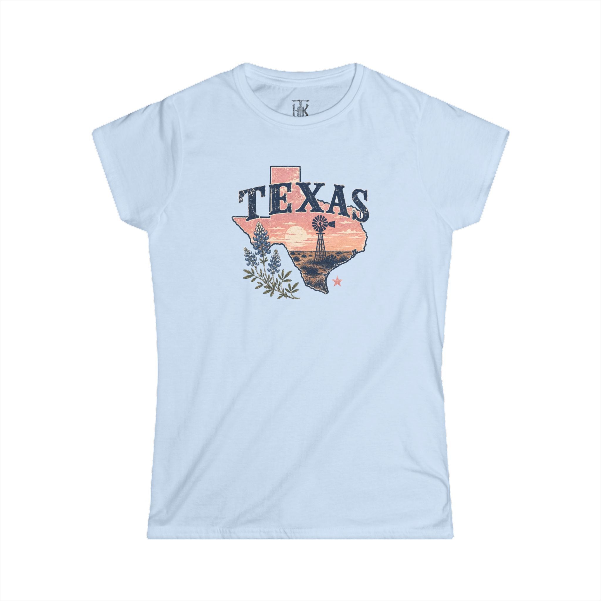 Texas Wildflower Vintage Women's Tee