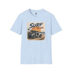 Surf Texas T‑Shirt — Retro Beach Jeep Graphic Tee