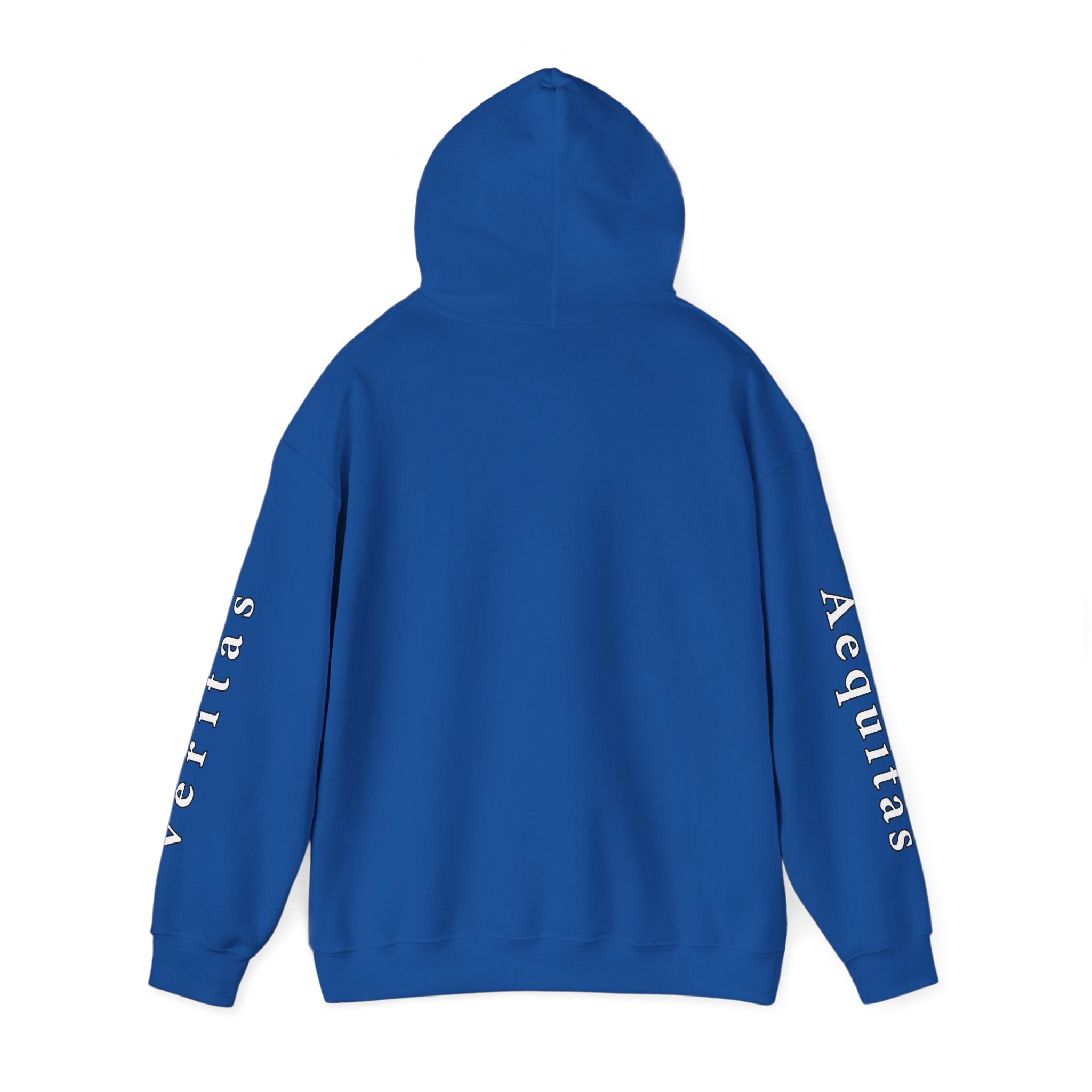 Veritas Aequitas "In Nomine Patris, et Filii, et Spiritus Sancti" Sleeve Scripture Pullover