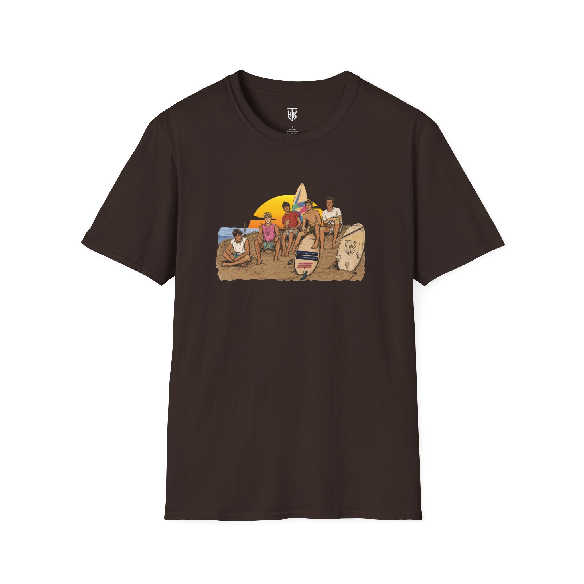 Surf Crew Graphic T-Shirt — Vintage Beach Vibes