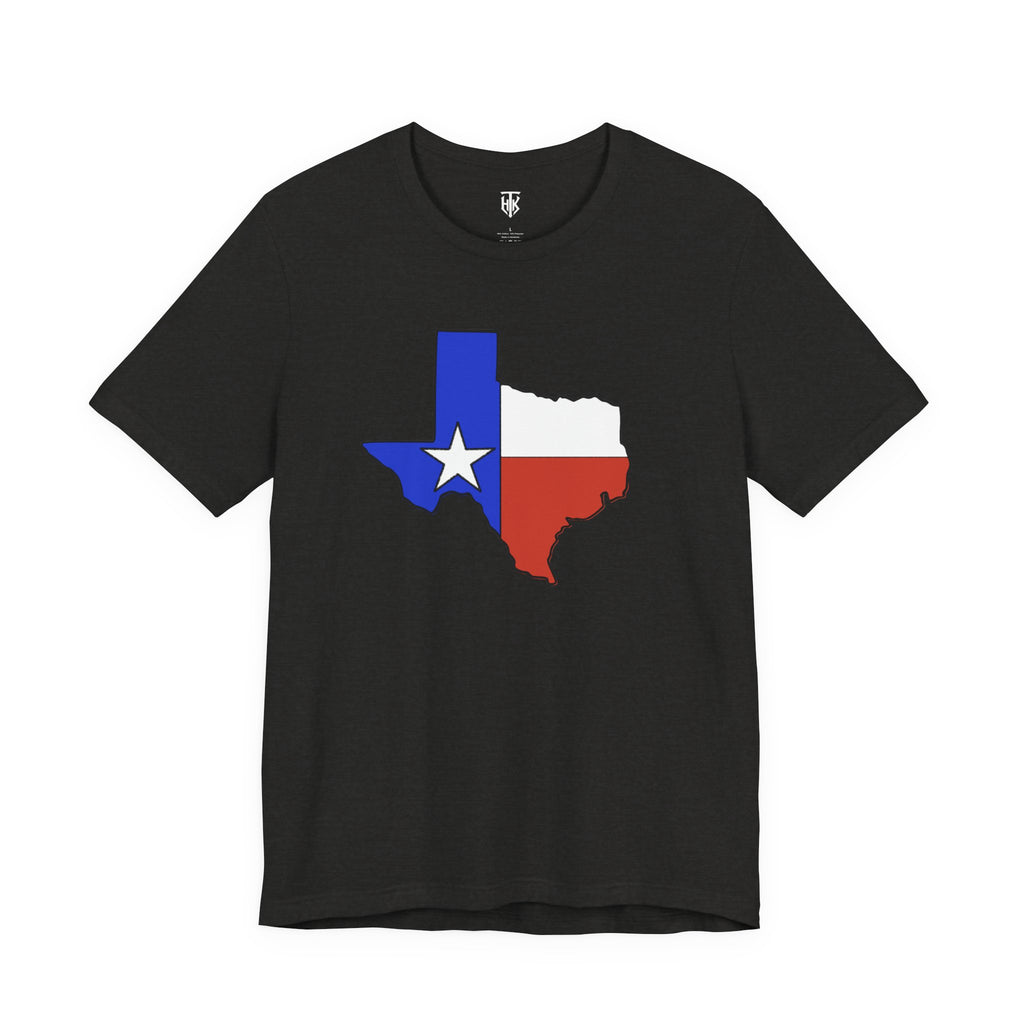 Texas Flag Map T-Shirt — Lone Star State Pride Tee