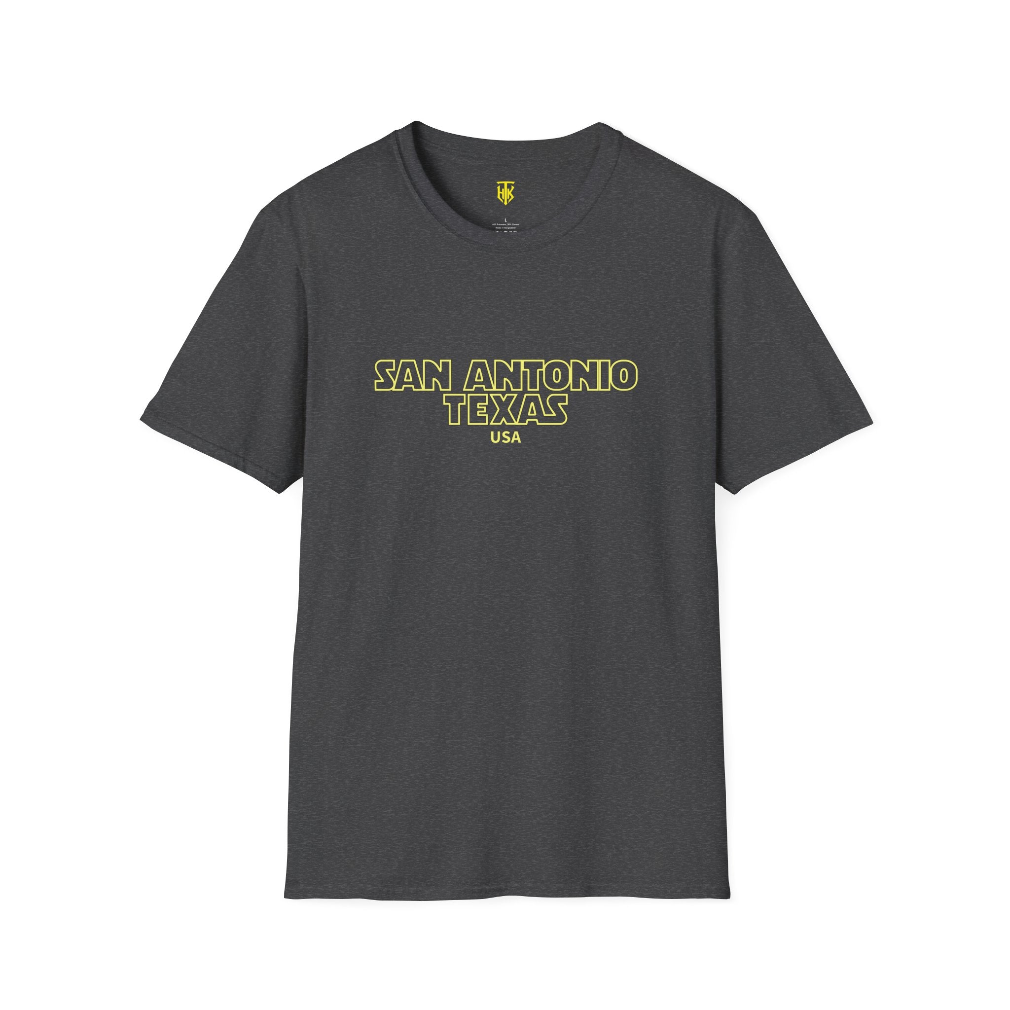 San Antonio Texas USA Graphic T‑Shirt — Retro Neon City Tee