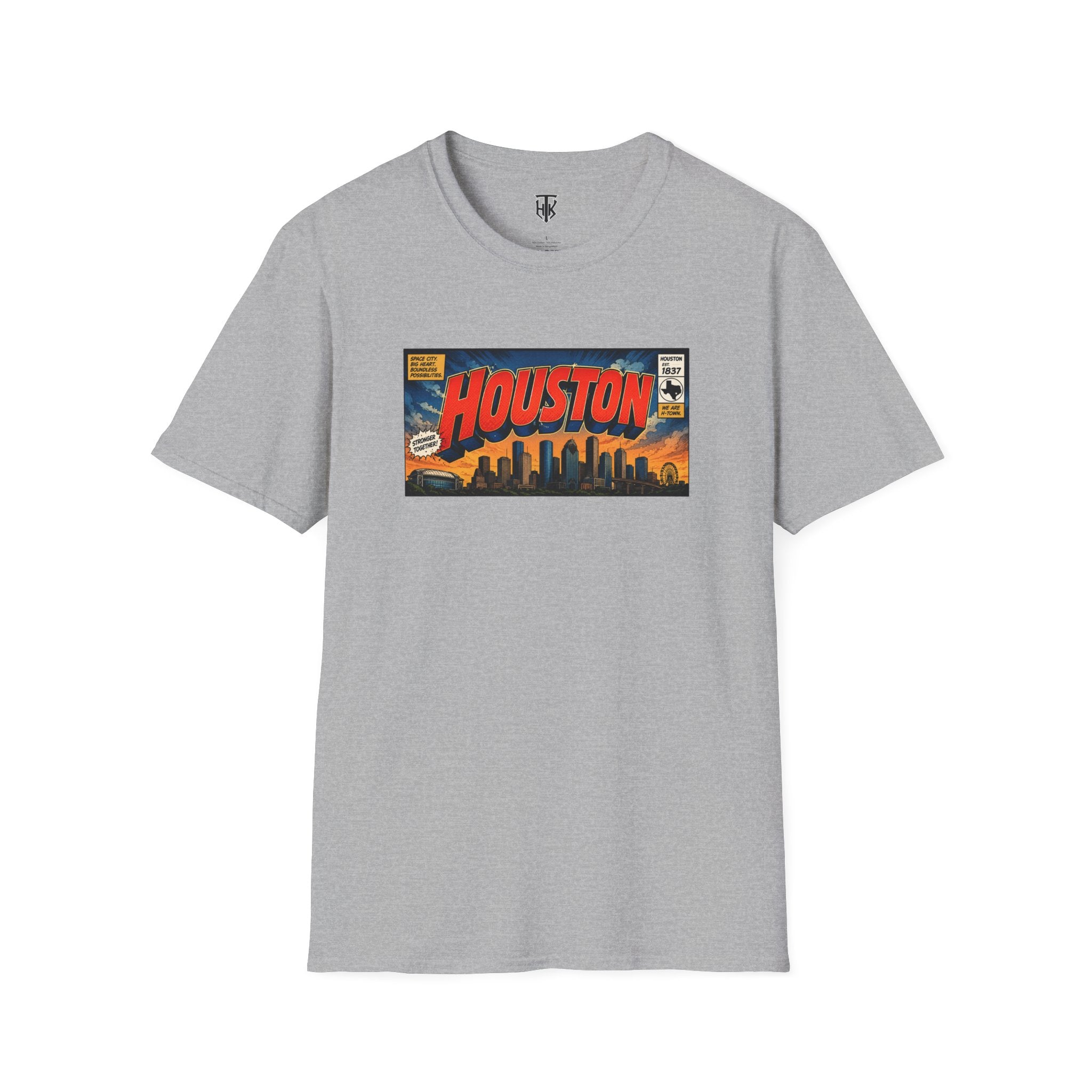 Houston Comic Skyline Tee