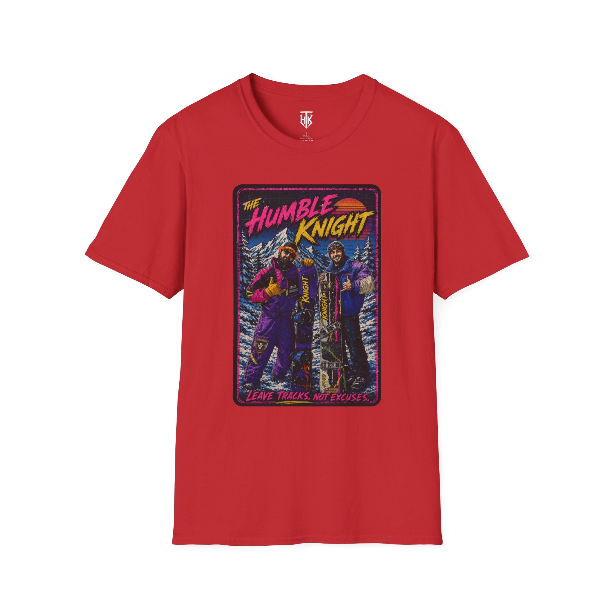 Humble Knight T-Shirt — Retro Snowboard Graphic Tee