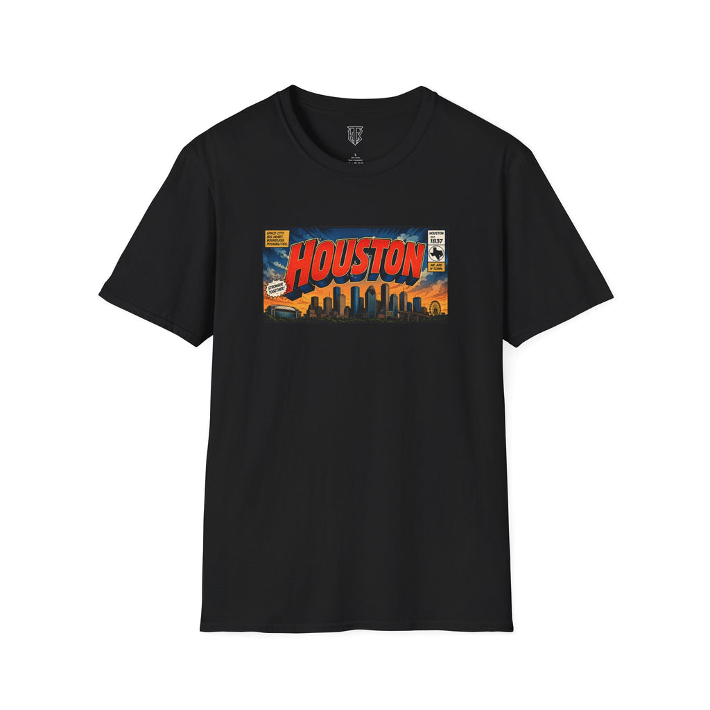 Houston Comic Skyline Tee