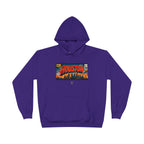 Houston Skyline Hoodie — Vintage Comic Book Design