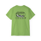 Humble Knight Surf Shop Tee - Vintage Beach Logo Cotton T-Shirt