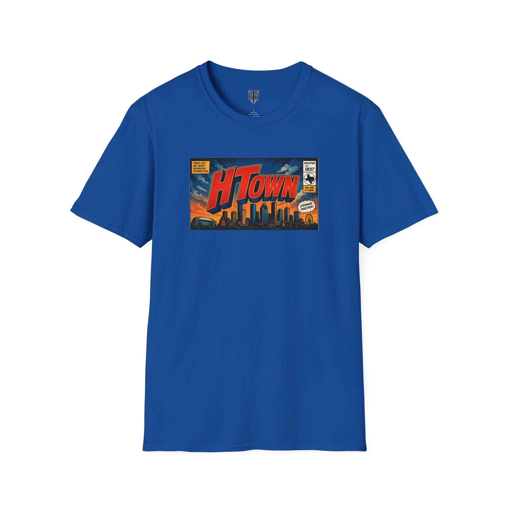 H-Town Comic Skyline Tee