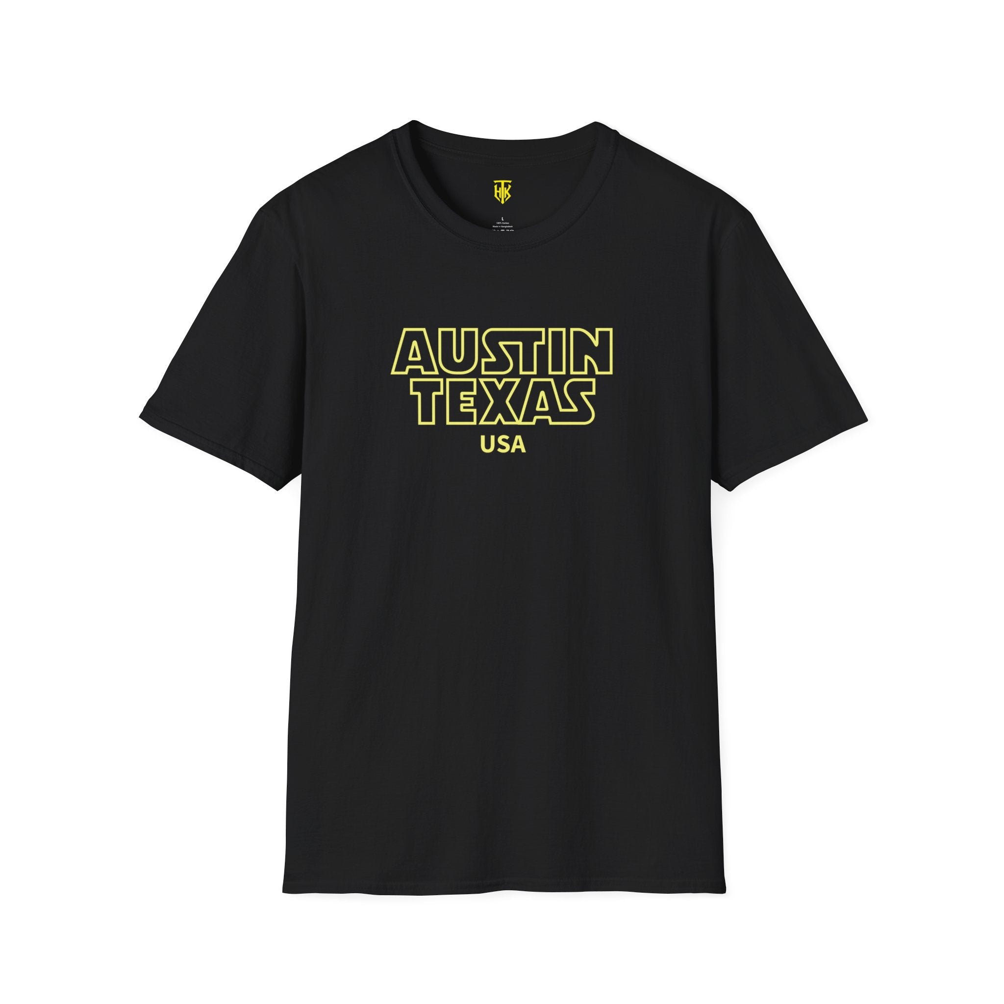 Austin Texas USA Retro Neon T-Shirt