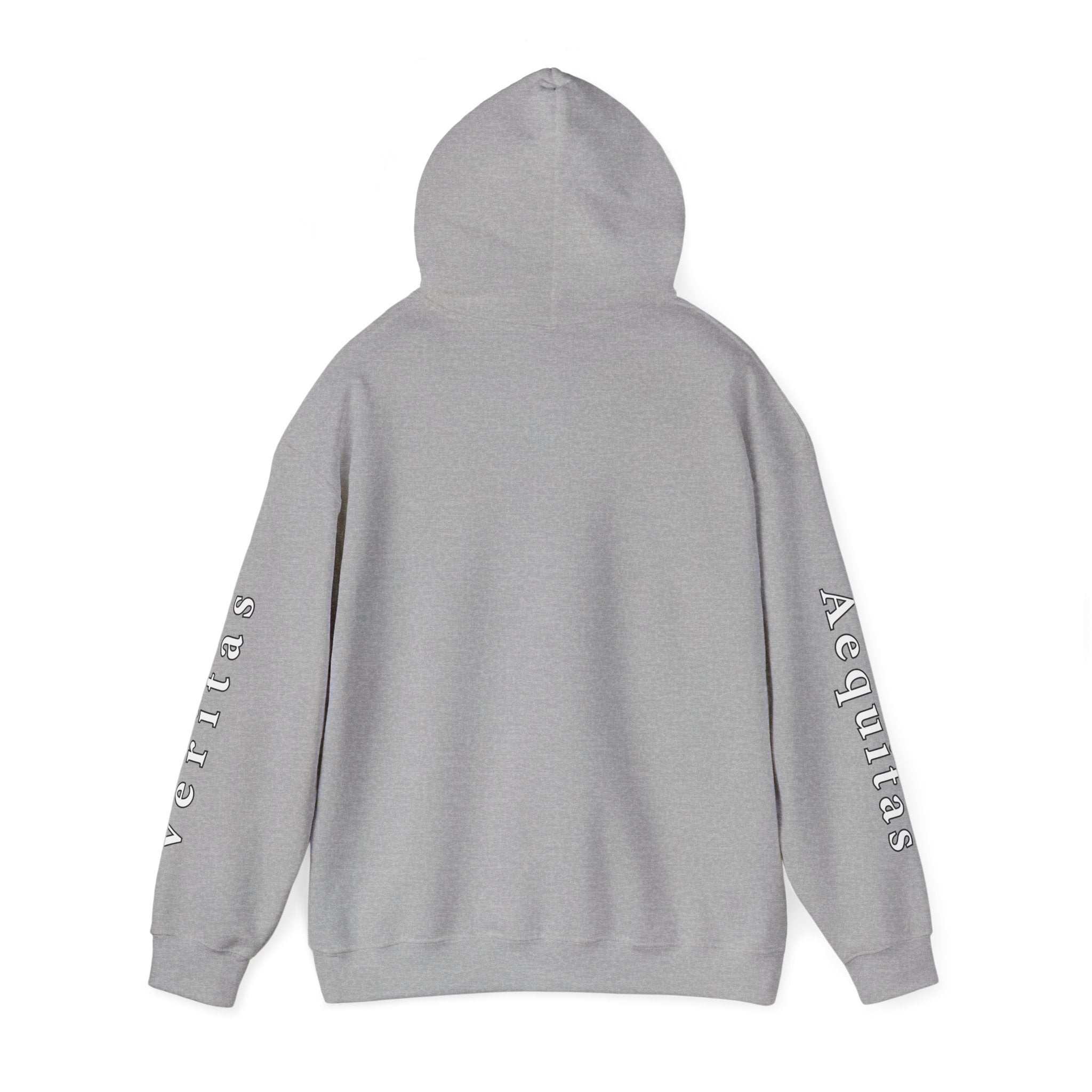 Veritas Aequitas "In Nomine Patris, et Filii, et Spiritus Sancti" Sleeve Scripture Pullover