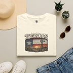 Texas Vintage Flag T-Shirt — The Lone Star State Retro Sunset Design