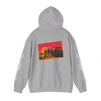 Surf Crew Vintage Sunset Hoodie — Beach Surfing Graphic Pullover