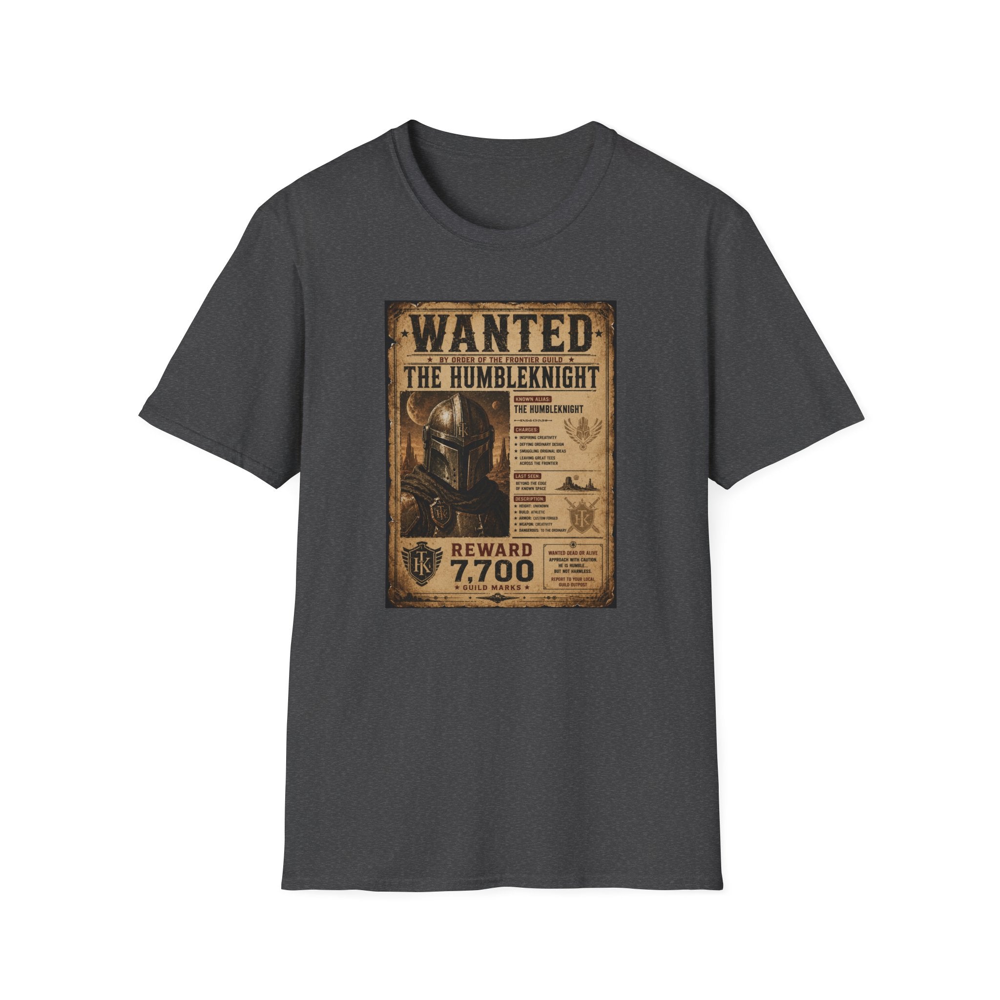 Wanted Poster 'The Humbleknight' T-Shirt