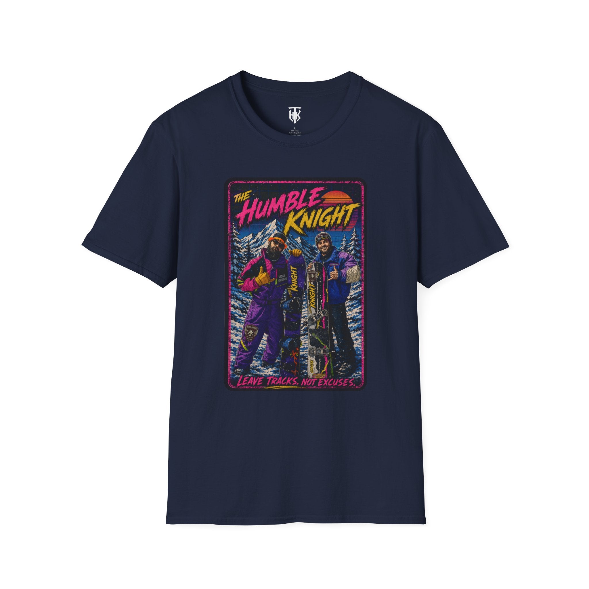 Humble Knight T-Shirt — Retro Snowboard Graphic Tee