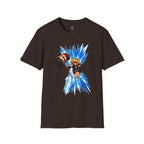 Graphic T-Shirt — Anime Girl Hammer Attack Design