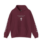 Veritas Aequitas "In Nomine Patris, et Filii, et Spiritus Sancti" Sleeve Scripture Pullover
