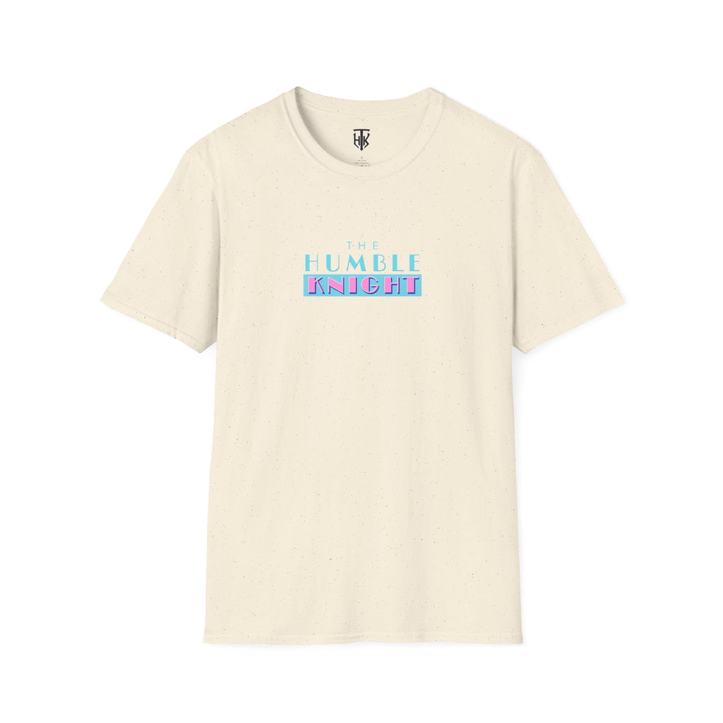 T-Shirt — "The Humble Knight" Retro Pastel Logo Tee