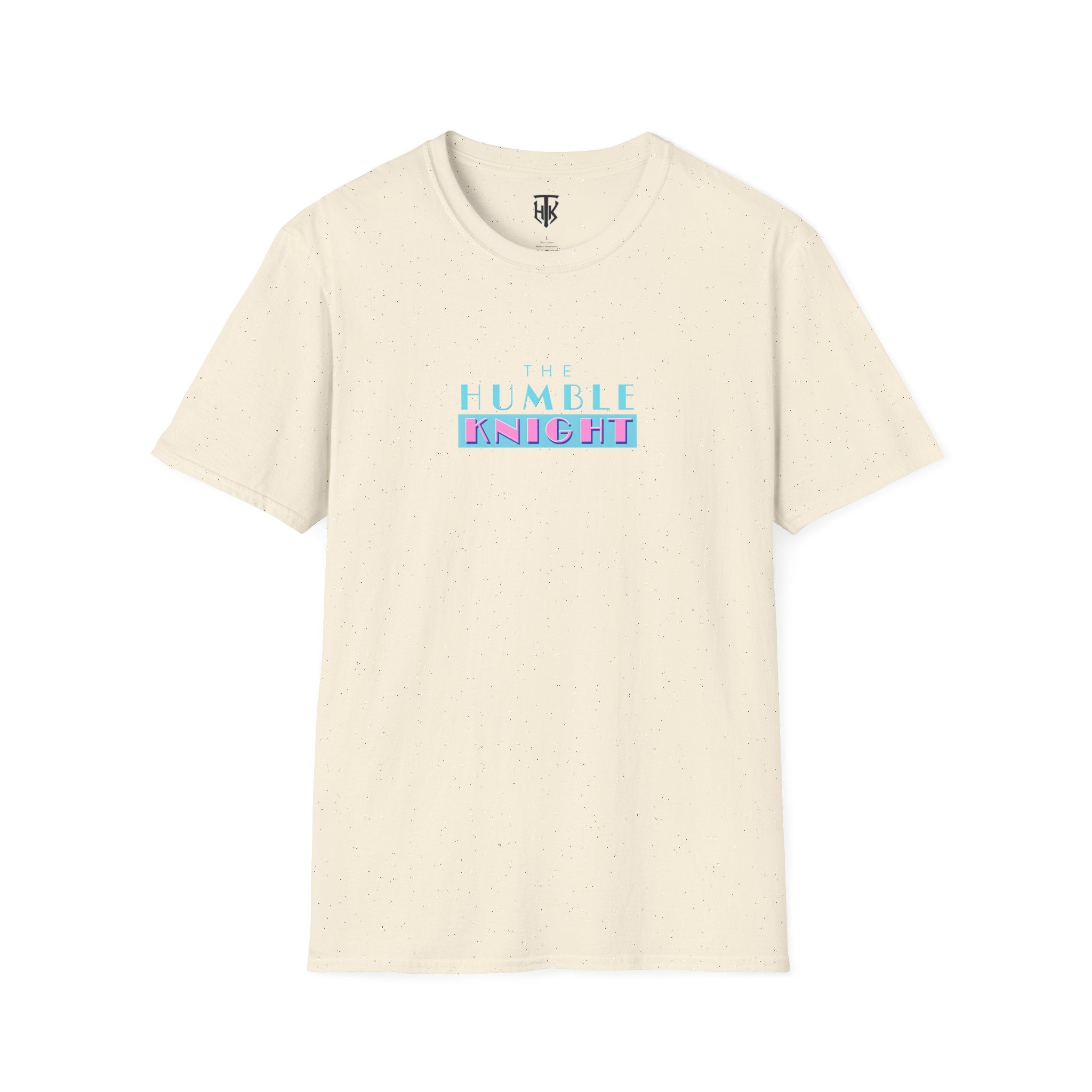 T-Shirt — "The Humble Knight" Retro Pastel Logo Tee