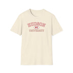 Hudson University NYC T‑Shirt — Vintage Collegiate Crew Tee