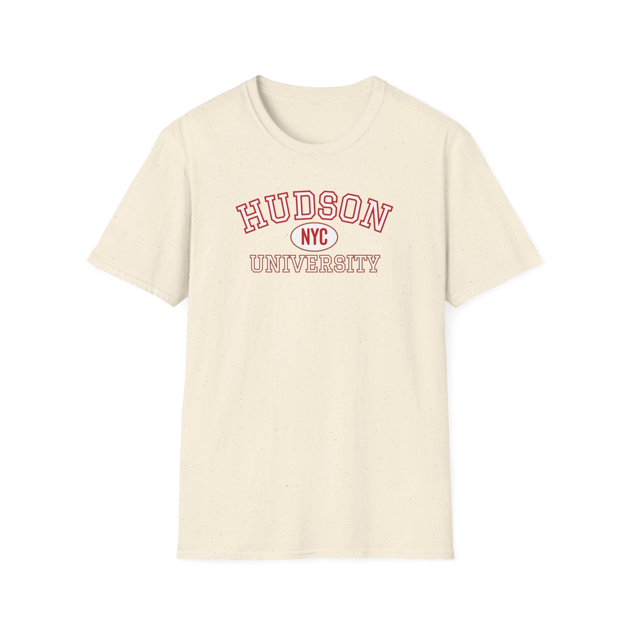 Hudson University NYC T‑Shirt — Vintage Collegiate Crew Tee