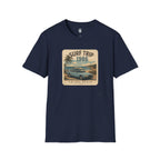 The HumbleKnight Surf Trip 1986 T-Shirt — Vintage Beach Surfboard Retro Vacation Tee