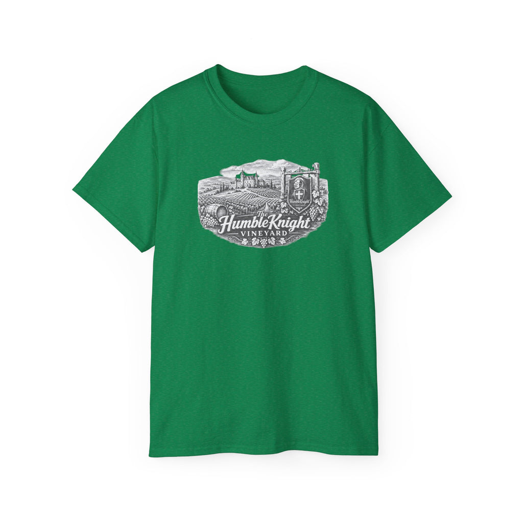 Humble Knight Vineyard Tee — Vintage Winery Graphic T-Shirt