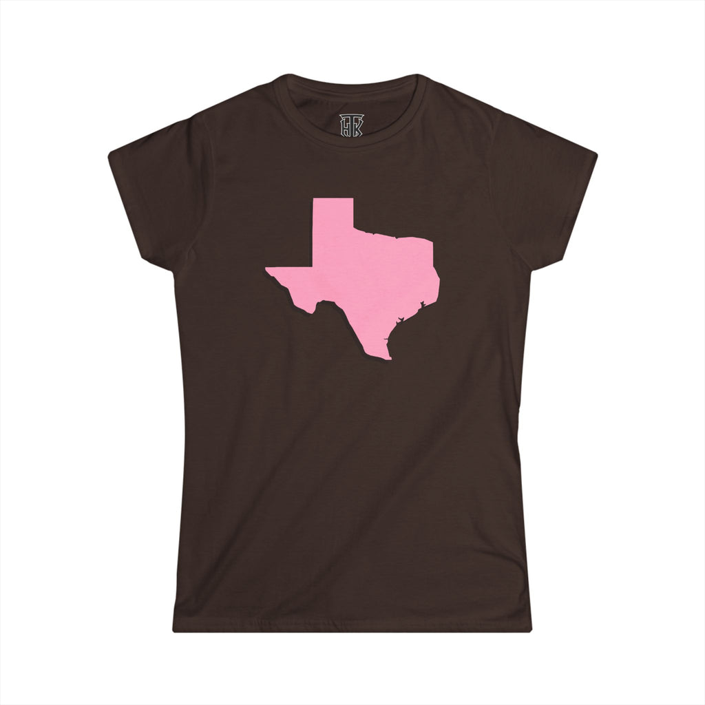 The HumbleKnight Texas Heart Tee – Pink Edition