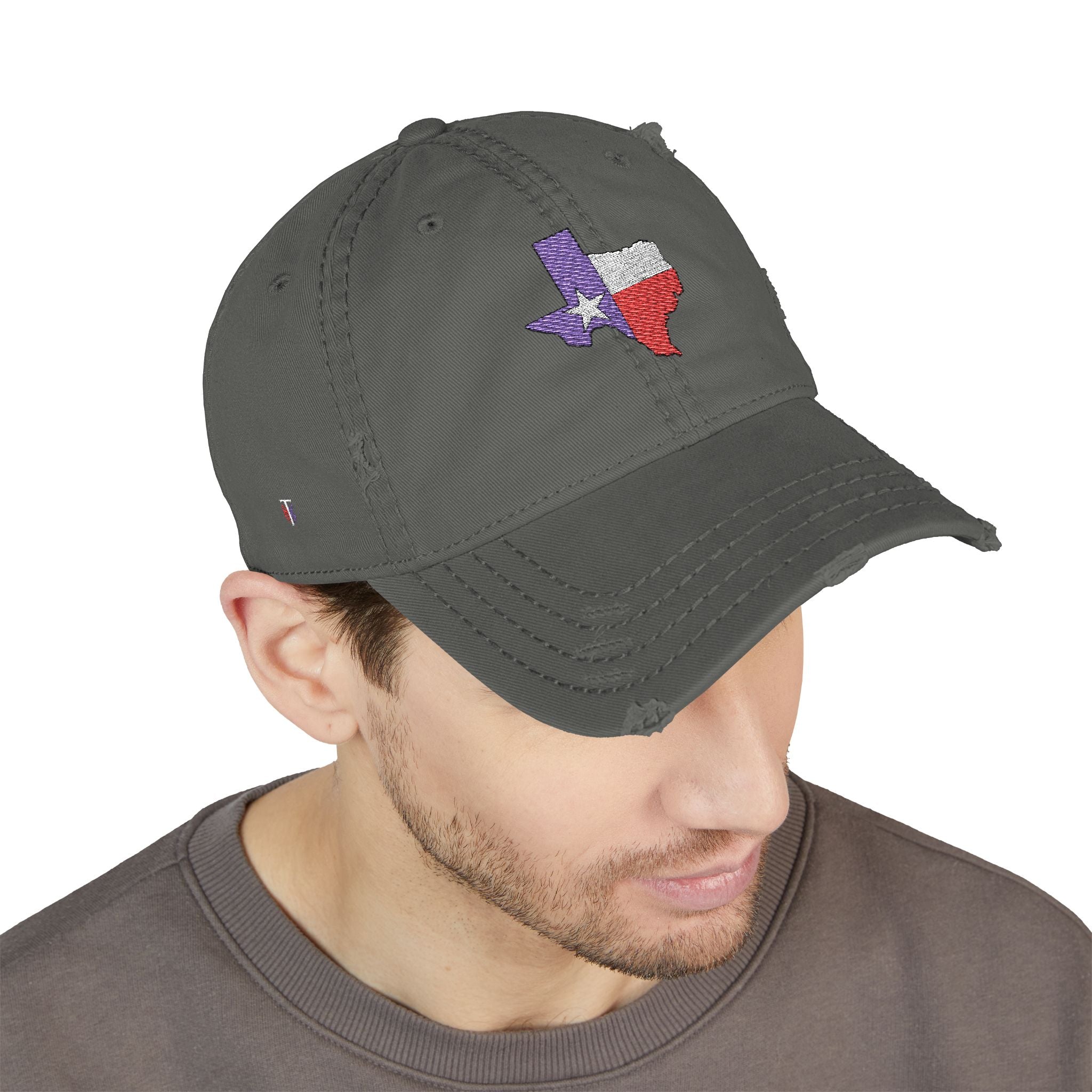 Distressed Dad Hat (Embroidery)