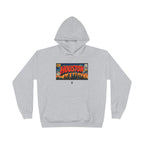 Houston Skyline Hoodie — Vintage Comic Book Design