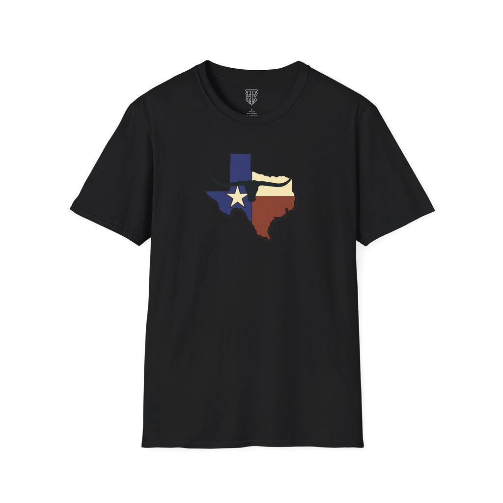 Texas Flag Outline T‑Shirt — Lone Star State Map Tee