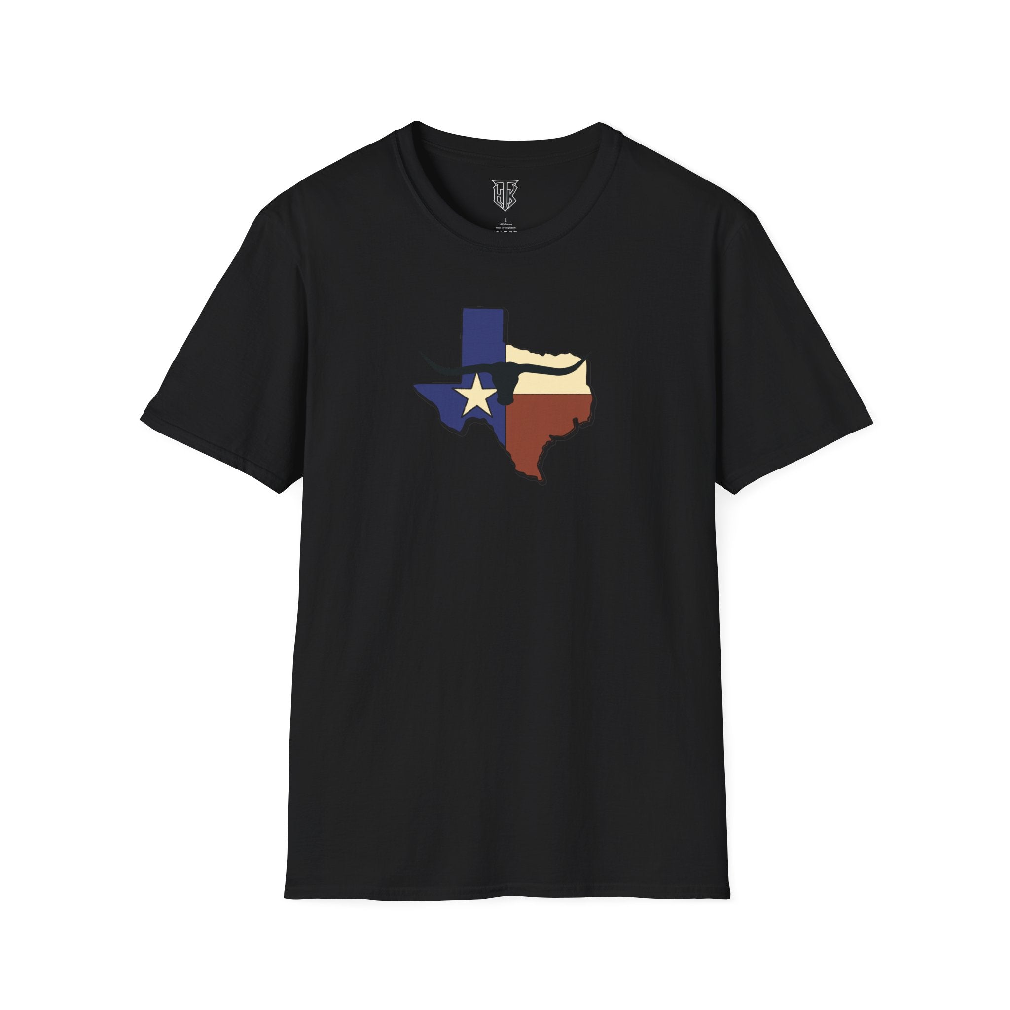 Texas Flag Outline T‑Shirt — Lone Star State Map Tee