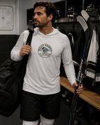 Hooded long-sleeve tee