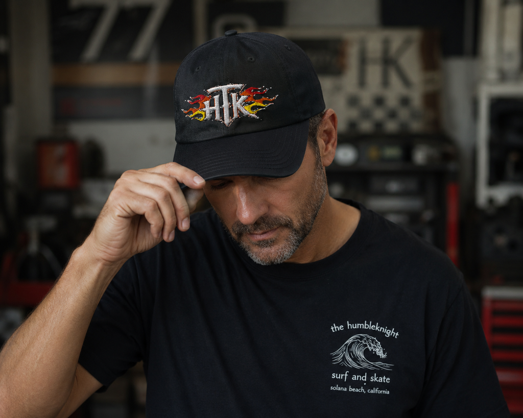 HTK Speed Under Armour® dad hat. Puff embroidery